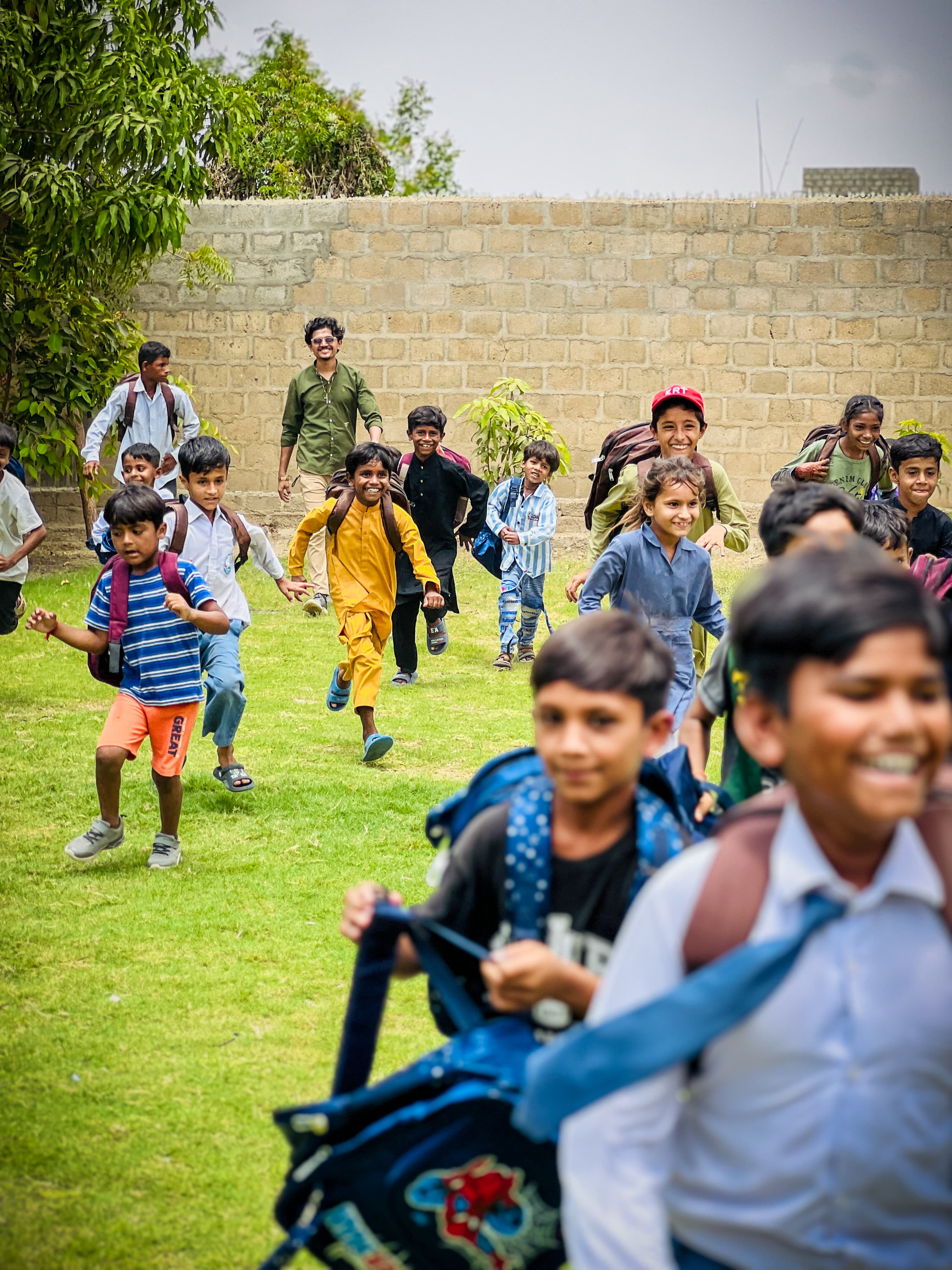 School Bag Distribution – Encouraging Children Through Education